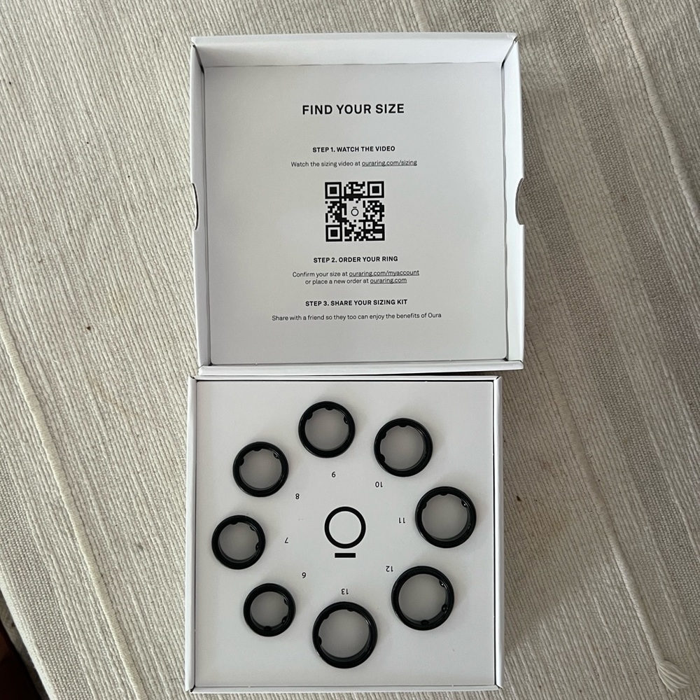 Oura Ring Sizing Kit